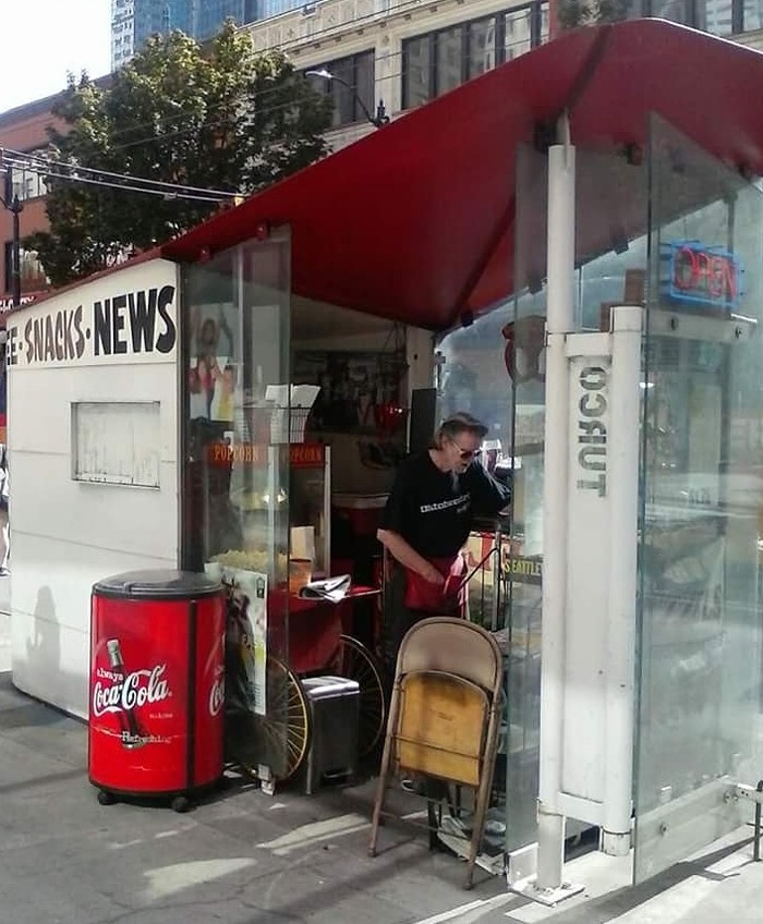 After Landlord Complains, Seattle Boots Downtown’s Oldest Sidewalk Newsstand